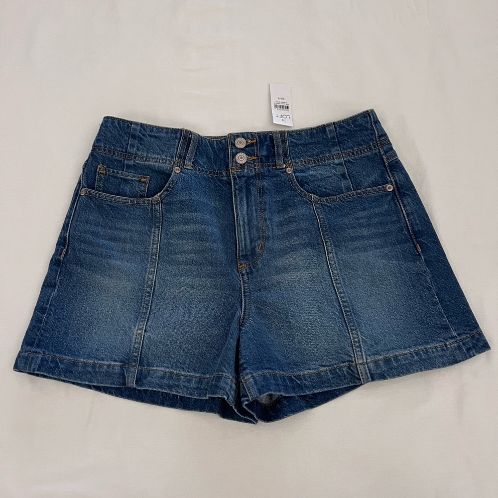 LOFT Classic Blue Jean Shorts